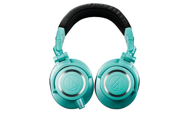 Audio-Technica ATH-M50 and ATH-M50x headphones go Ice Blue